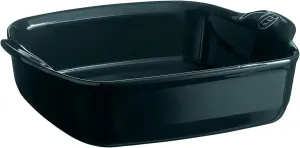 Emile Henry Ultime Square Ceramic, Ocean Oven Dish, 11 x 9.1 x 3in