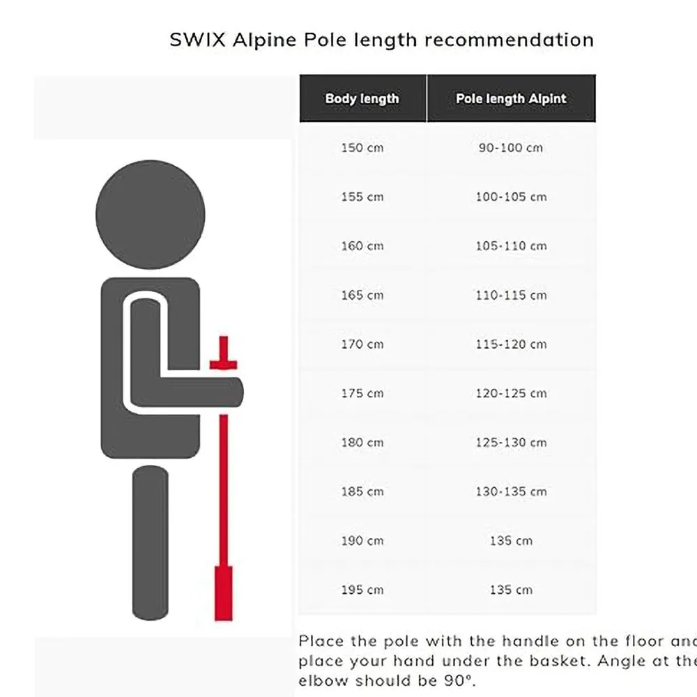 EXCALIBUR FIRE SKI POLES