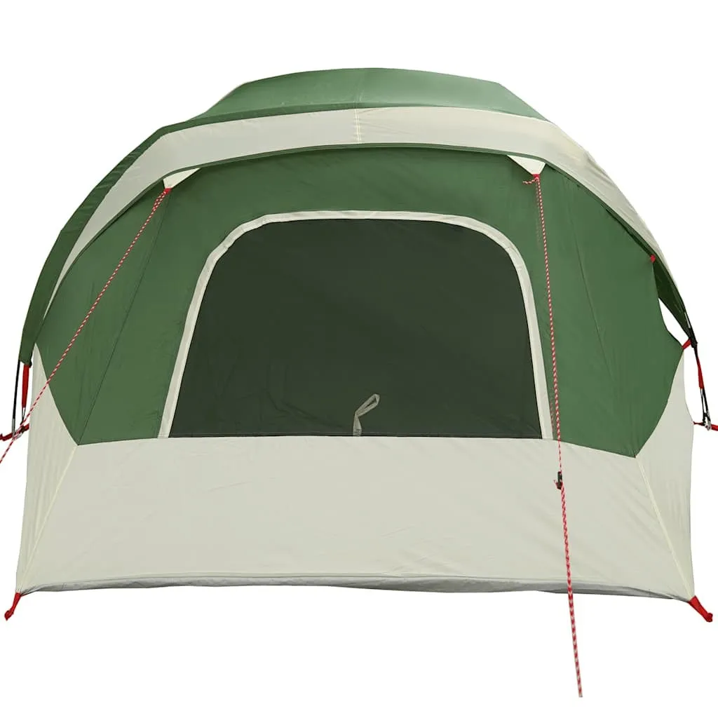 Family Tent Cabin 6-Person Green Waterproof