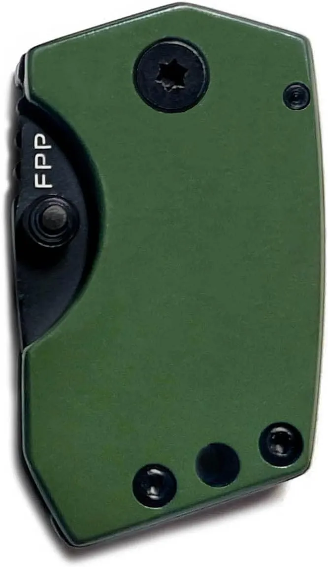 FAT PP Pocket Knife - 5th pocket EDC folding knife (Green)