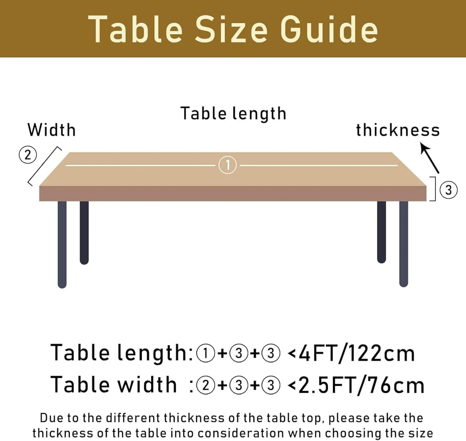 Fiokroo Happy St. Patrick's Day Tablecloth with Elastic Edge for 4ft Rectangle Table, Table Cloth Lucky Clover Washable Table Cover for Kitchen Dining Party Outdoor Picnic Decoration, 48" L X 30" W