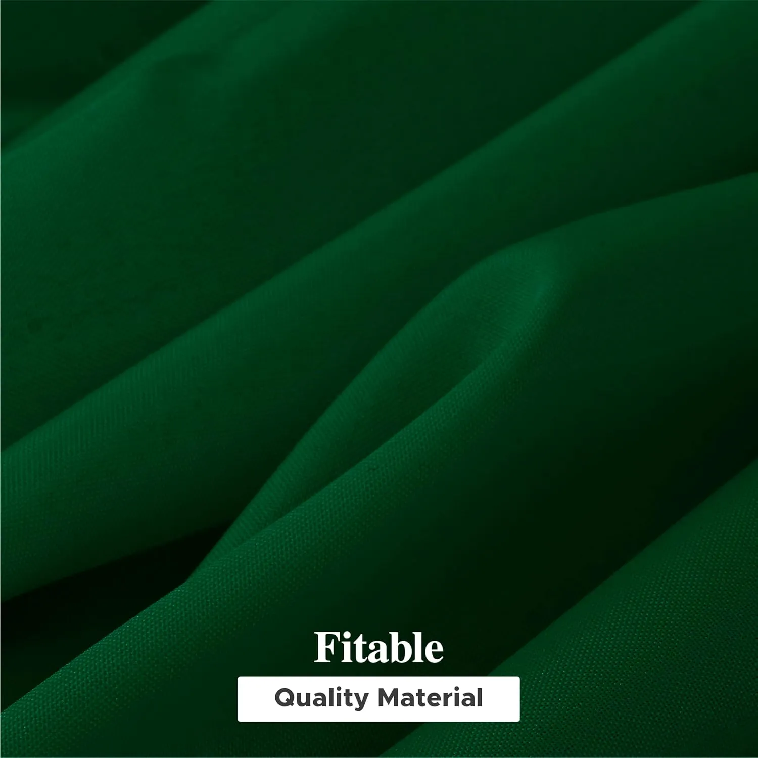 Fitable 6 Pack Hunter Green Rectangle Table Clothes - 70 x 120 Inch - Wrinkle and Stain Resistant Fabric Tablecloths, Washable Polyester Table Covers for Wedding, Party, Banquet, Formal Events