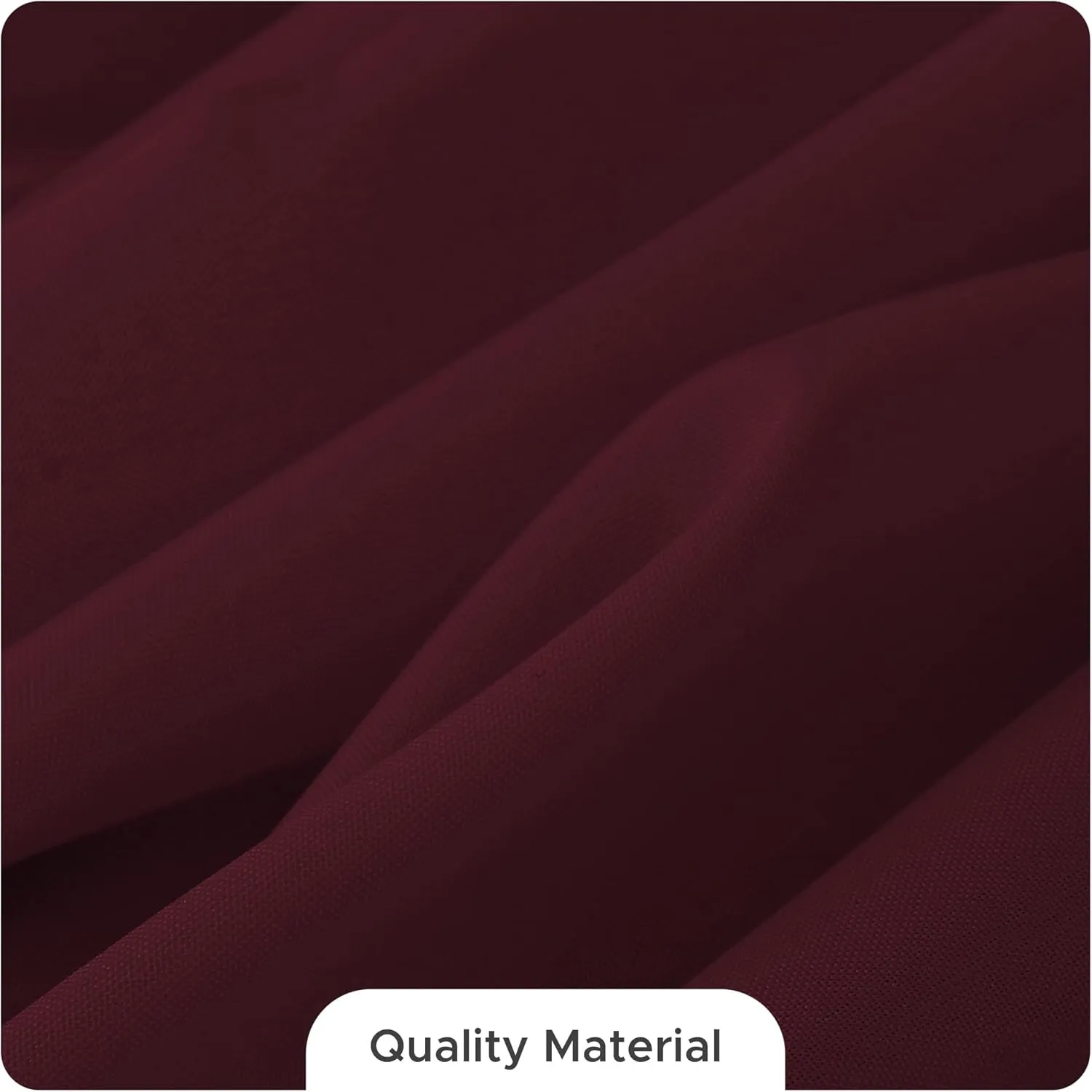 Fitable 8 Pack Round Tablecloths: Stain Resistant Wrinkle Free Circle Table Clothes, Washable Reusable Polyester Table Covers for Wedding Party Birthday Banquet Reception(Burgundy, 120 Inch)