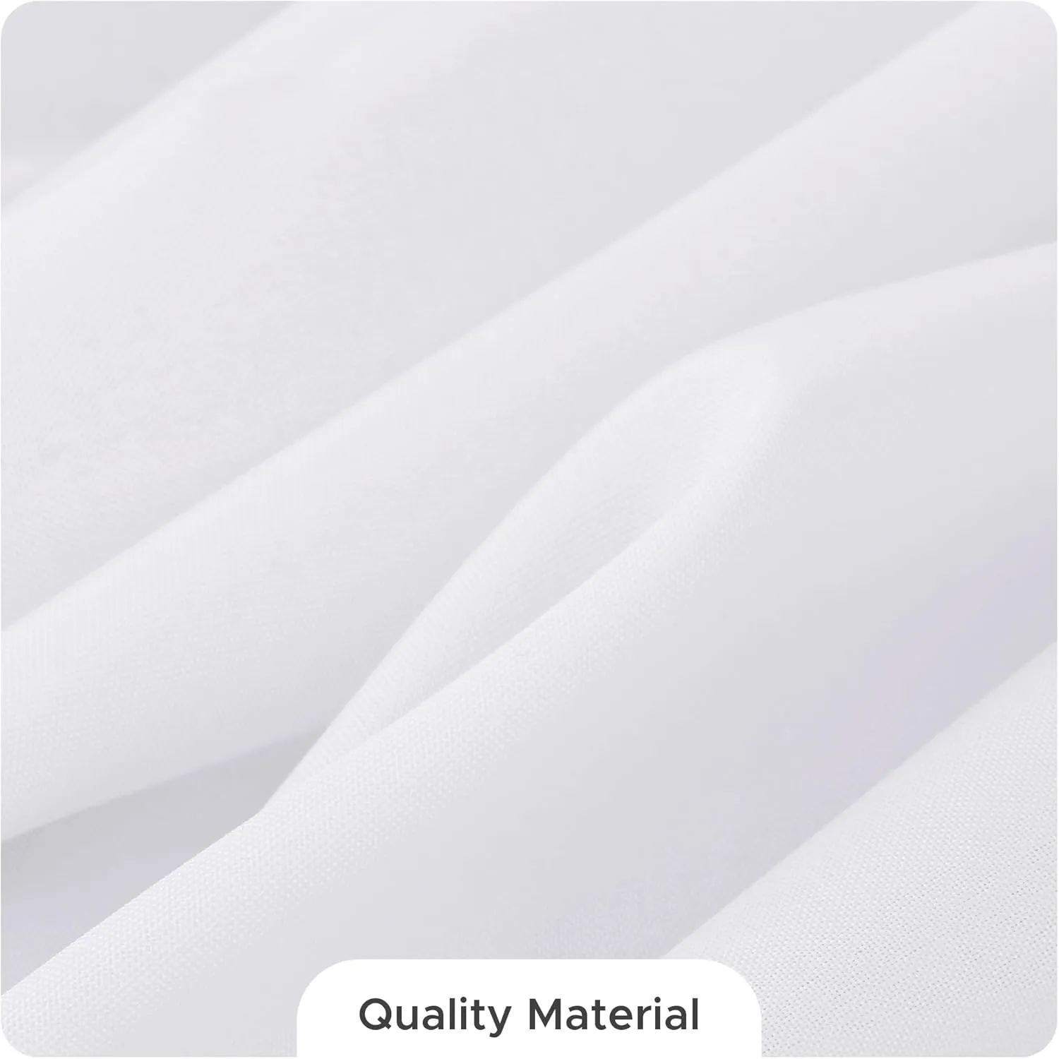 Fitable 8 Pack Table Cloth Rectangle Table: Stain and Wrinkle Resistant Tablecloth Rectangular, Washable Polyester Table Cover for Wedding Party Dining Banquet Event Catering(White, 70x120 Inch)