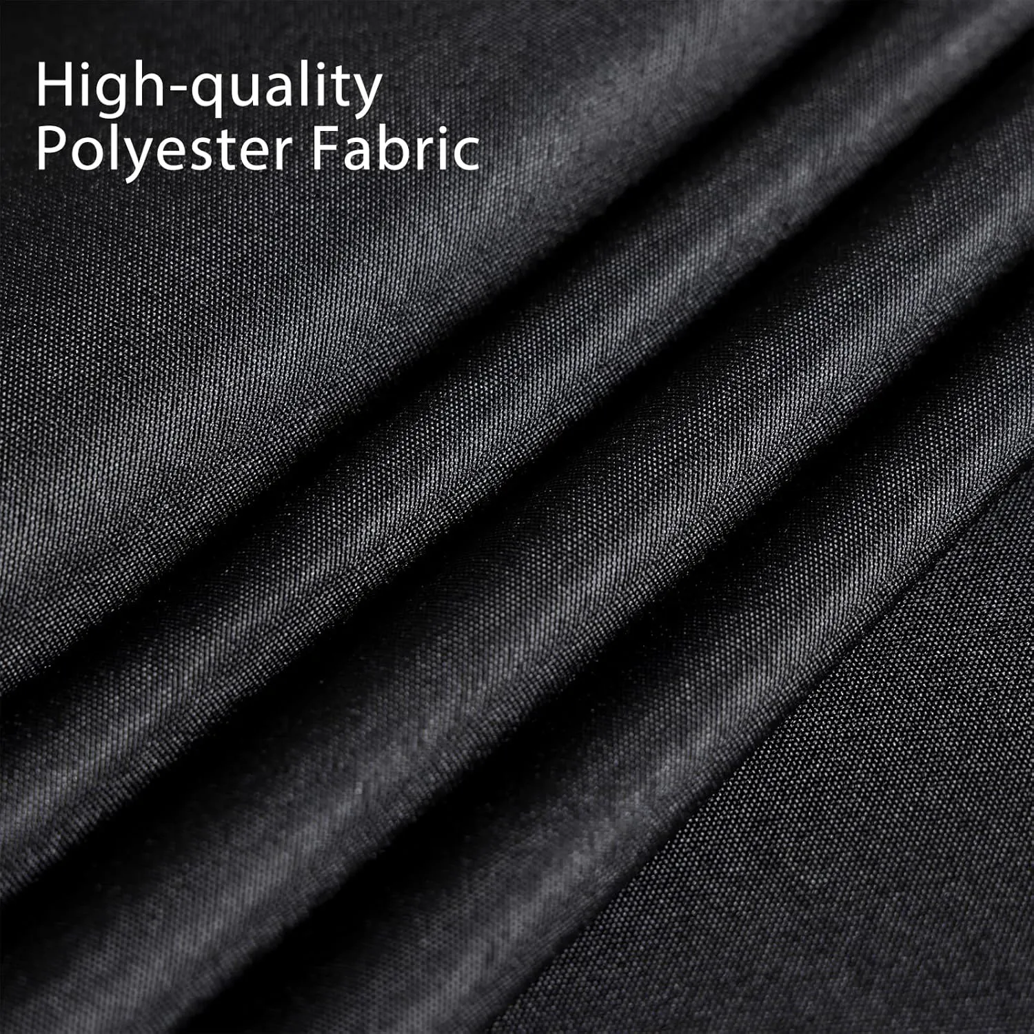 Fixwal 6 Pack Black Tablecloth, 60 x 102 Inch Polyester Fabric Rectangle Table Cloth Rectangular Table Covers 6ft for Party, Banquet, Dining, Wedding, Graduation