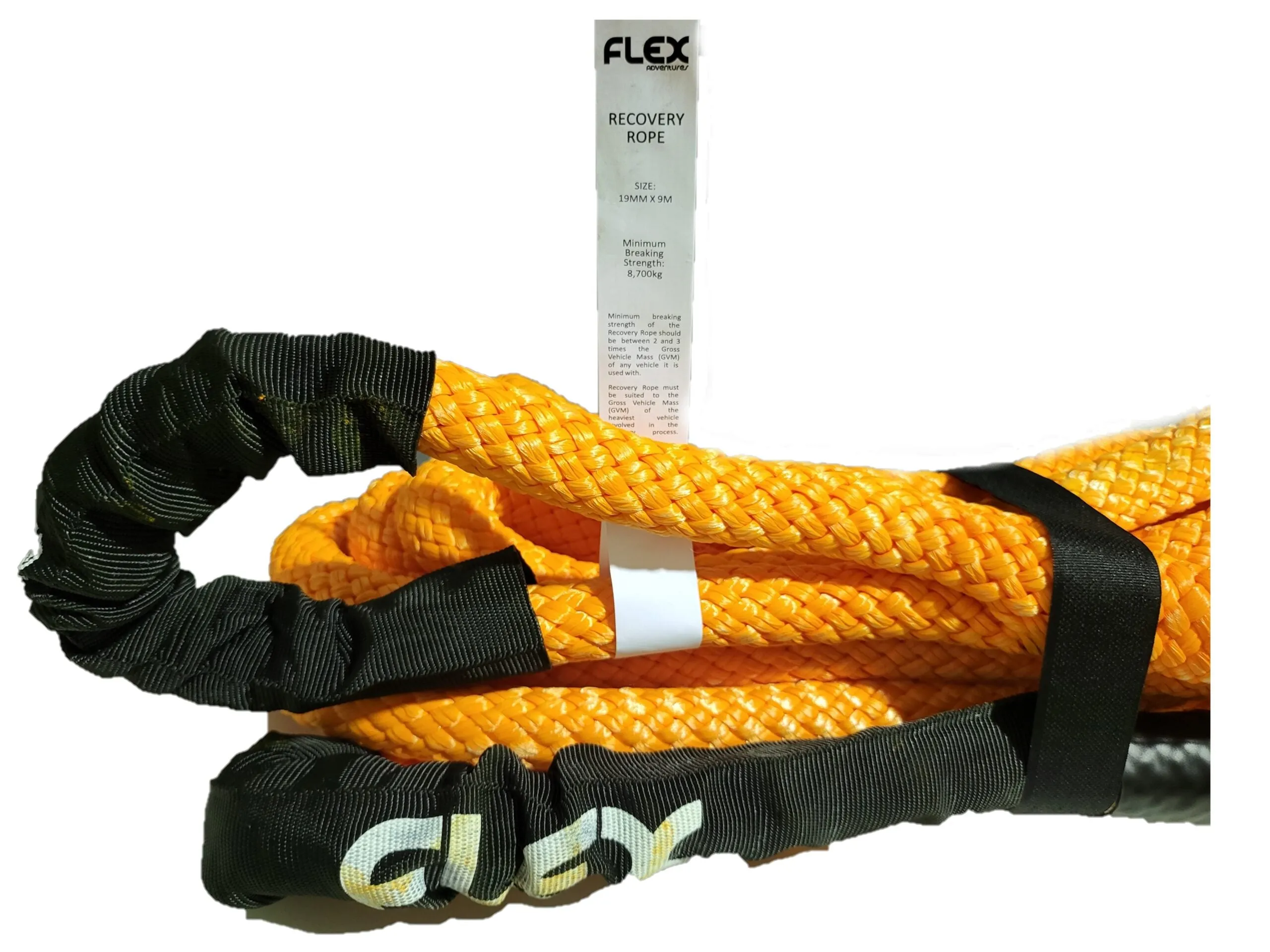 Flex Adventures 8 Ton Recovery Rope