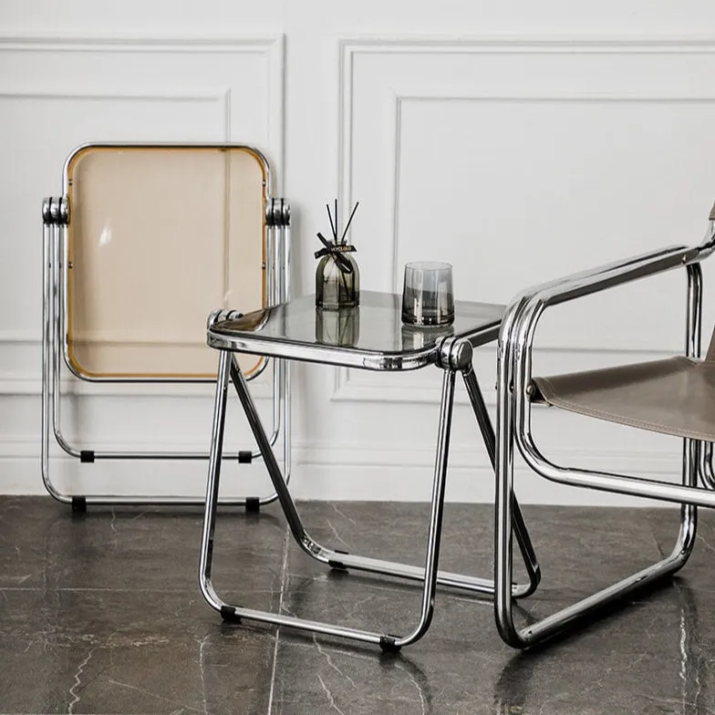 Foldable Acrylic Side Table
