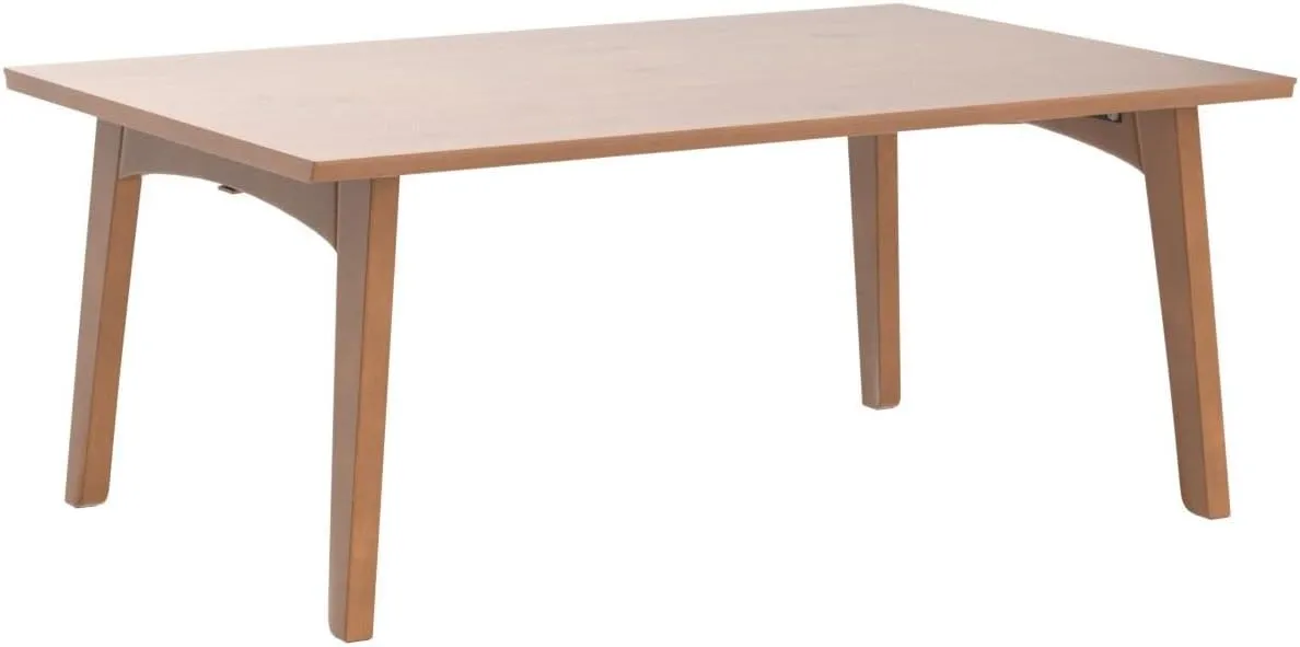 Foldable Bamboo Floor Table No Assembly Required Outdoor Picnic Table Small Bedroom Furniture Laptop Desk Folding Coffee Tables for Living Room Decor (Walnut, Small)