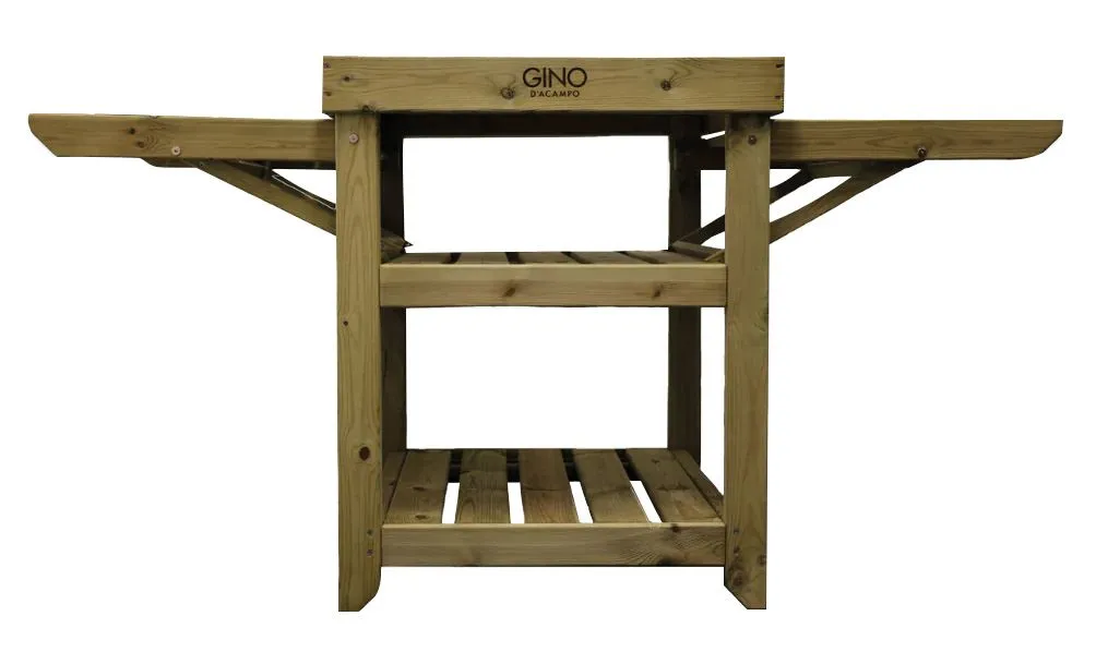 Gino Wooden Pizza Oven Table