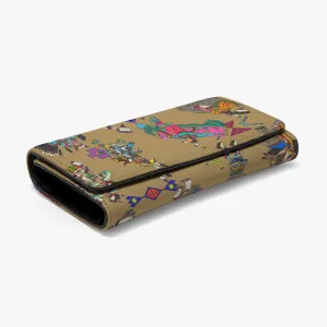 Grand Entry Dancers Earth Foldable Wallet