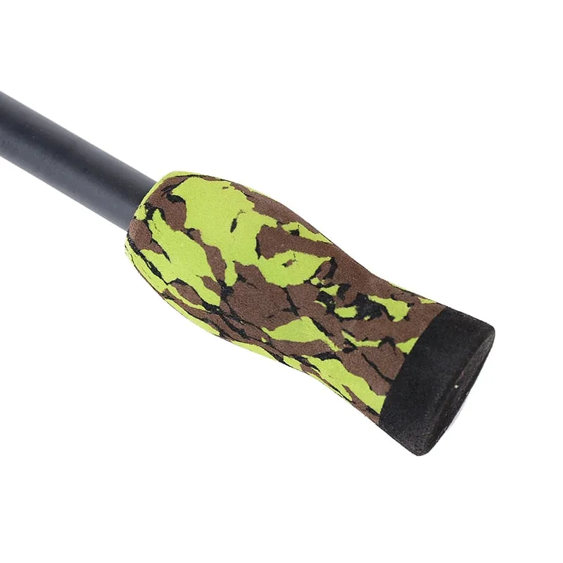 Green Camouflage Portable Fishing Rod