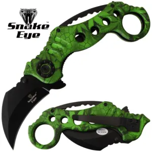Green Marijuana Karambit