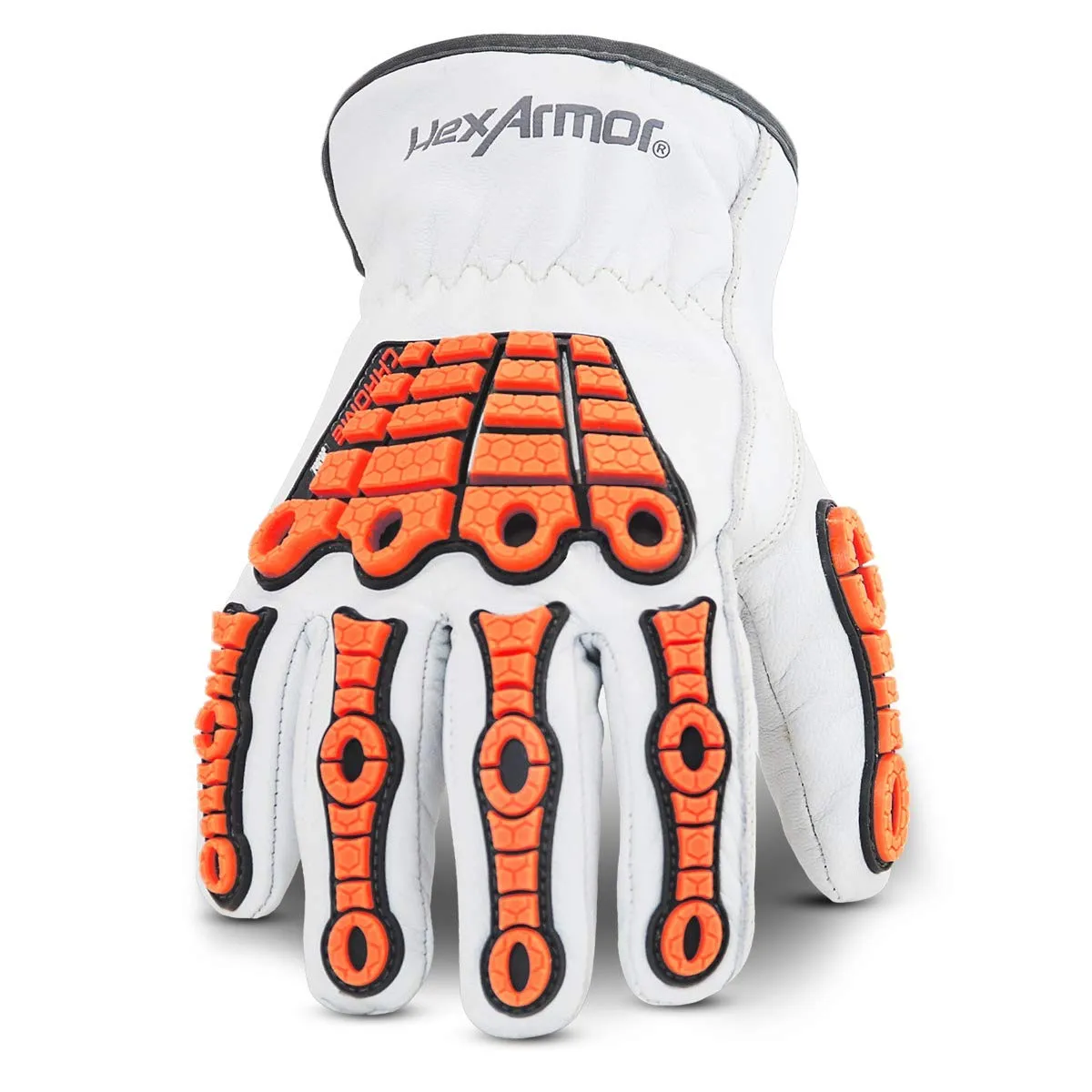 HexArmor Cut and Heat Resistant Impact Protection Leather Work Gloves | Chrome SLT ® Series 4060 | X-Large