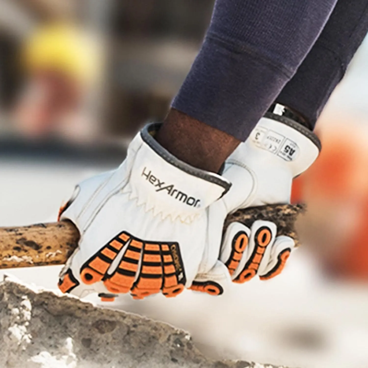 HexArmor Cut and Heat Resistant Impact Protection Leather Work Gloves | Chrome SLT ® Series 4060 | X-Large