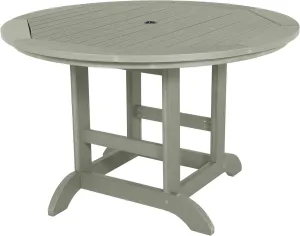 highwood Adirondack 48" Round Dining Table, Eucalyptus