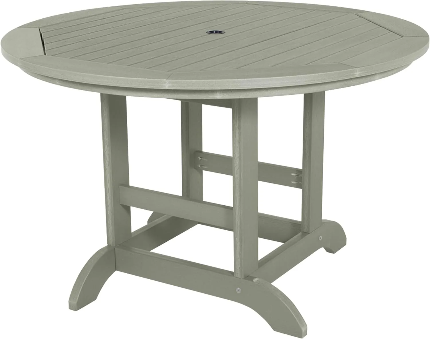 highwood Adirondack 48" Round Dining Table, Eucalyptus
