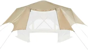 Hike Crew Gazebo Rain Shelter Tarp Compatible with 6-Sided Pop-Up Tent with 6ft Panels | Durable Canopy Transforms Your Gazebo into A Waterproof Environment