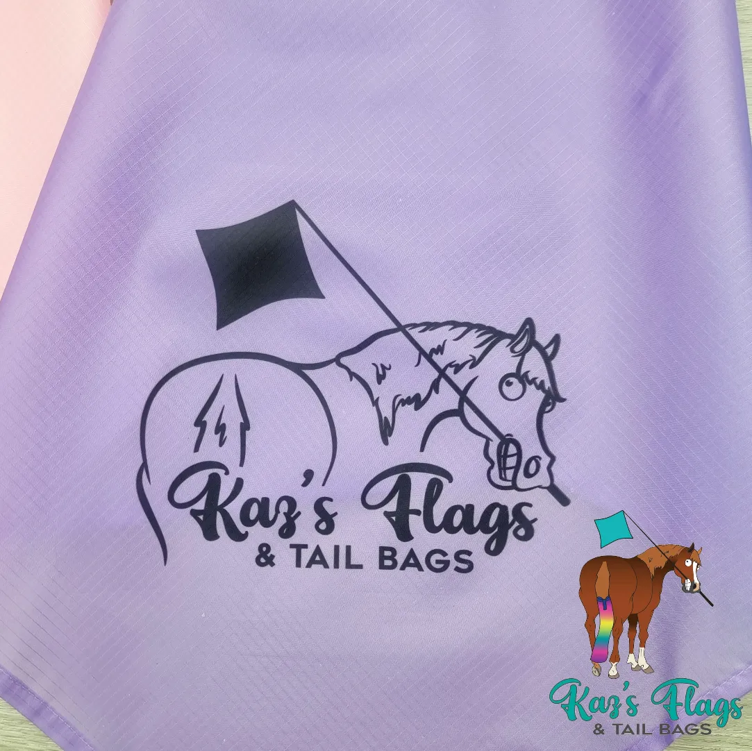 Horsemanship Kaz Branded Flag & Combo Range - NEW LOGO!