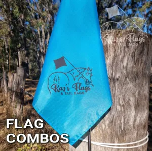 Horsemanship Kaz Branded Flag & Combo Range - NEW LOGO!