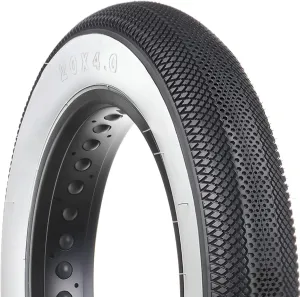Hycline EBike Fat Replacement Tire: 20x4.0/26x4.0 Inch Folding Puncture Resistant Fat Tires for Electric Bike Urban Street Mountain or 3-Wheel Bikes