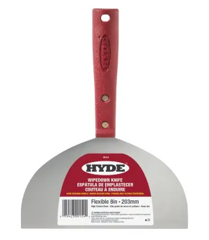Hyde 09154 8" Flex Carbon Steel Wipe Down Knife