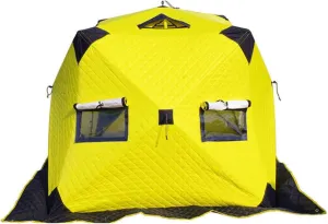 ice Fishing shelter Insulated Warm, Cold and Rainproof Quick-Open Winter Outdoor Ice Fishing Tent for 1-2 People(Color:1)