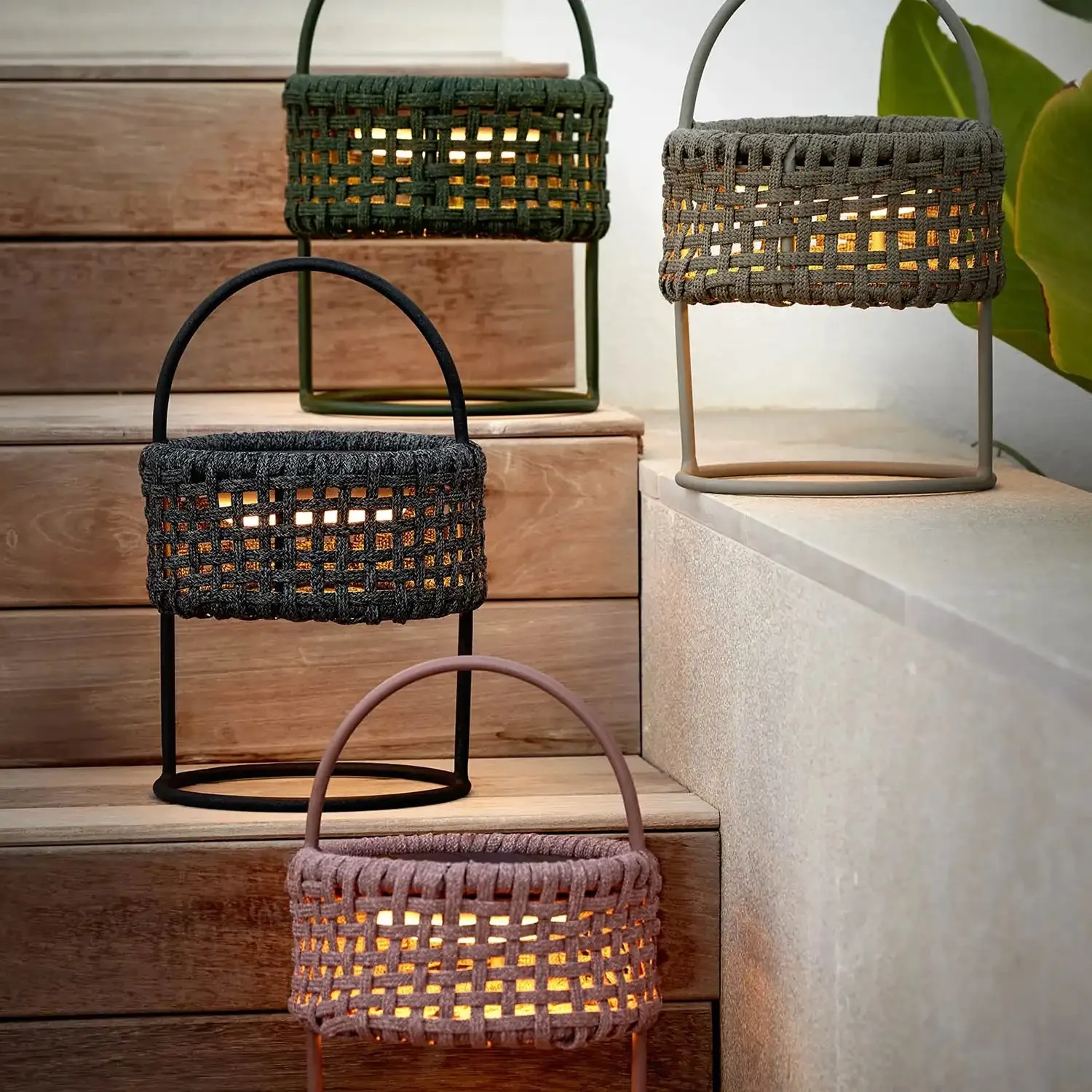 Illusion Lamp Soft Rope, Dark Grey