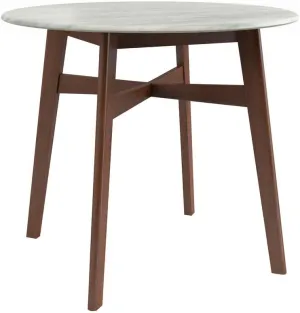 Inmod Thoren Dining Table, Walnut Mid-Century Dining Table, Mid-Century Modern Kitchen or Dining Table