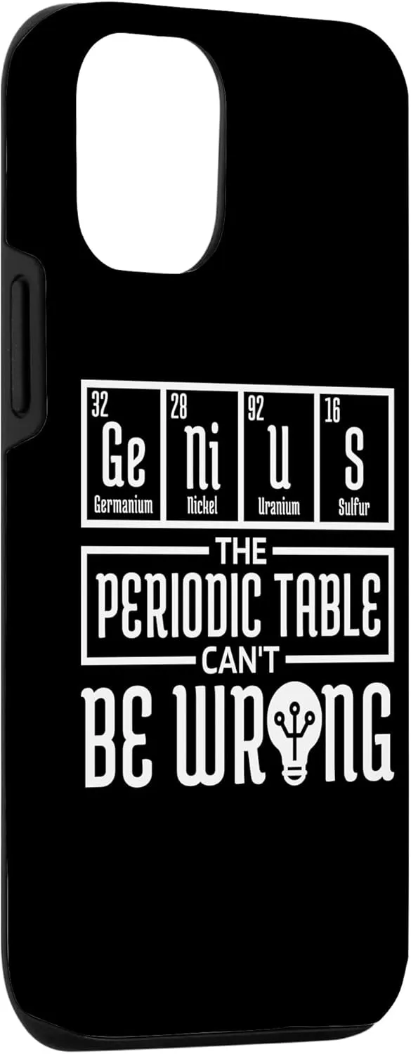 iPhone 14 Periodic Table Genius The Periodic Table, Chemical Element Case