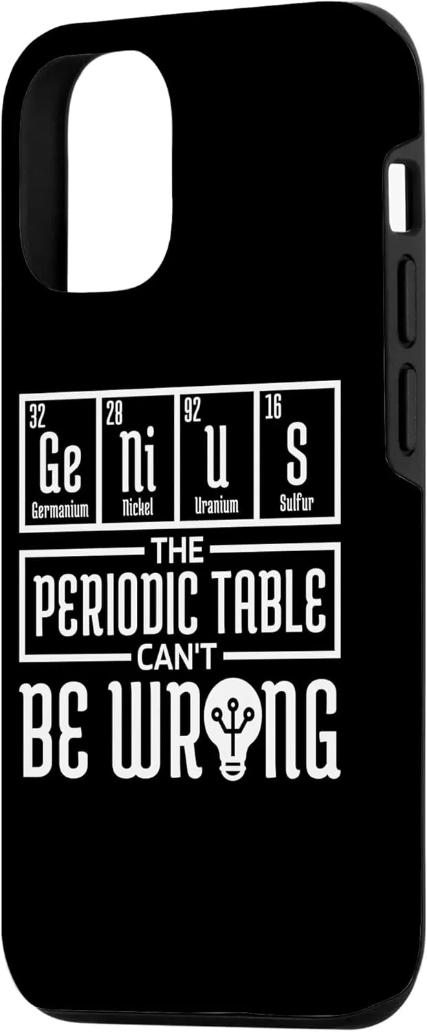iPhone 14 Periodic Table Genius The Periodic Table, Chemical Element Case