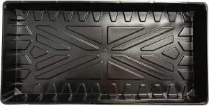 Jiffy Seed Starting Watertight Plastic Plant Tray, 10.75" x 21" - 10 Pack