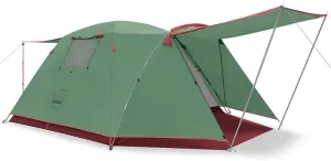 KAZOO 2／4 Person Camping Tent Outdoor Waterproof Family Large Tents 2/4 People Easy Setup Tent with Porch Double Layer