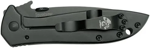 Kershaw Emerson CQC-K Pocket Knives, Manual Opening Folding Knife with Wave Shaped Feature, Multiple Styles