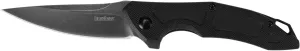 Kershaw Method Folding Pocketknife (1170); Jens Anso Design; 8Cr13MoV Stainless Steel Blade with Blackwash Finish; Black 3D-Machined G10 Handle; KVT Manual Open; Inset Liner Lock; Pocketclip; 2.1 oz