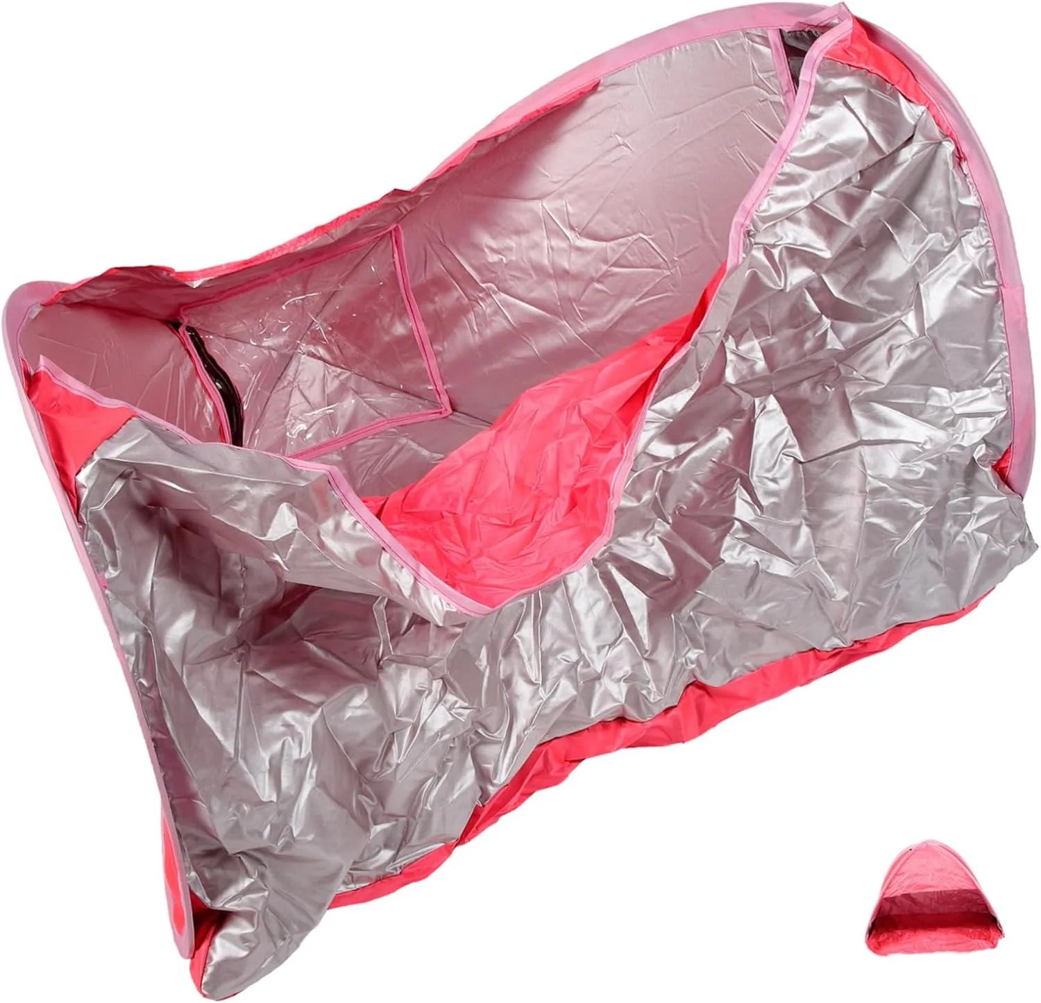 KICHOUSE Quick Opening Beach Tent Instant Camping Tent Portable Sunshade Shelter