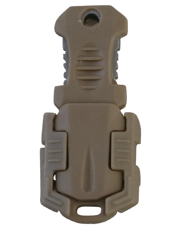 KombatUK Small Tactical Molle consealment Knife Coyote or black "ID MUST BE SENT PRIOR TO DESPATCH OVER 18s ONLY"