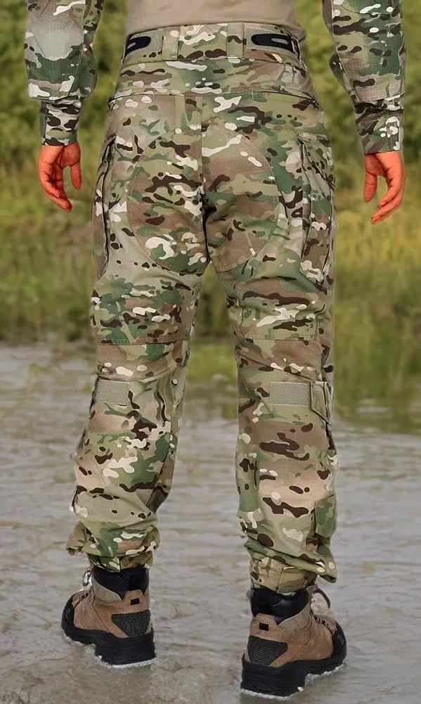 KRYDEX Tactical Men's G3 Combat Pants with Knee Pads
