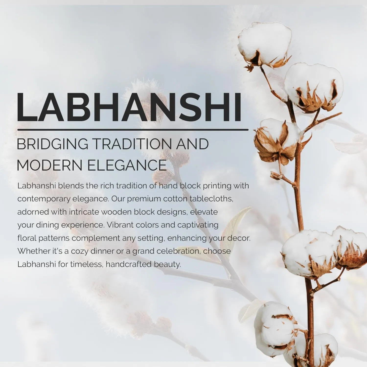 Labhanshi Indian Handblock Print Floral 100% Cotton Pre-Washed Canvas Rectangle Table Cloth|72x135 Inch 10-Seater Large Decorative Table Cover|Spring Easter Festive Holiday Decor|Berry Pink