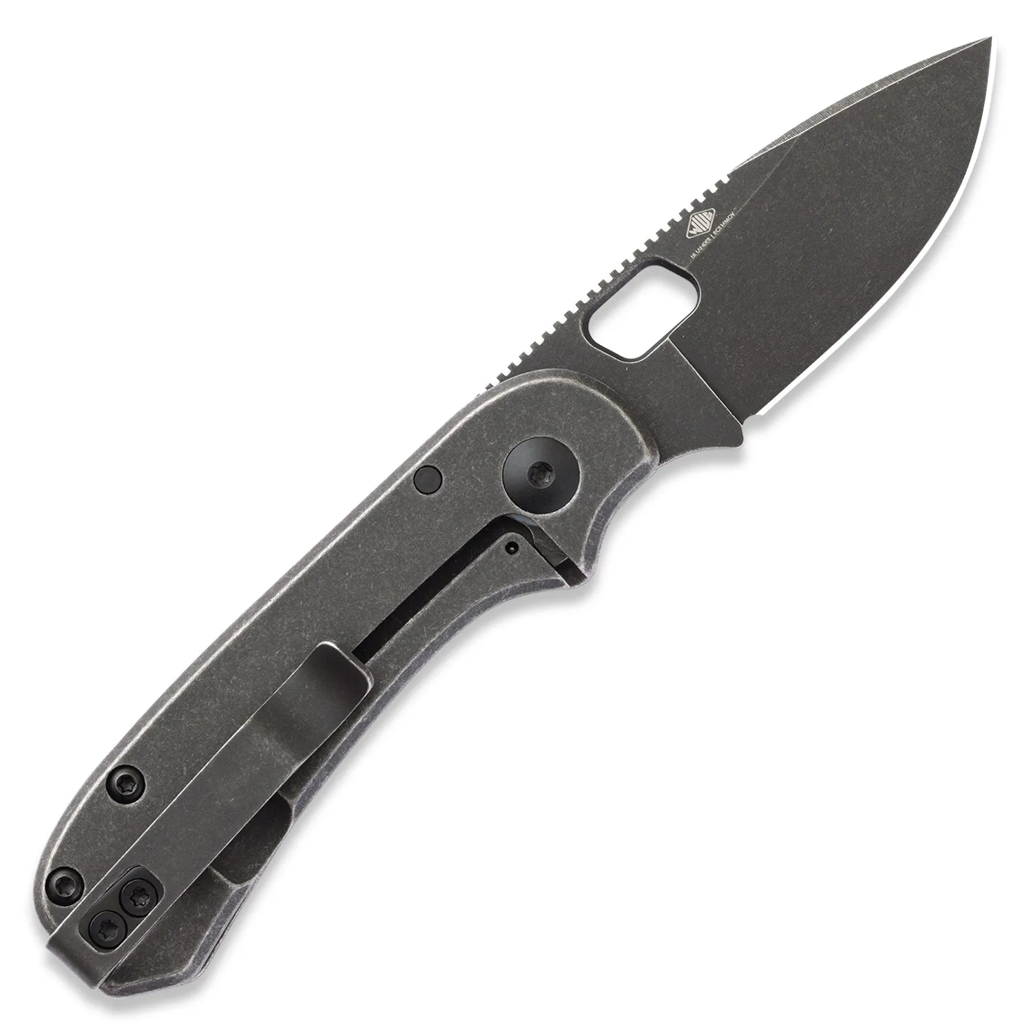 Lander 5 Pocket Knife - Black Stonewash - 8CR14MOV