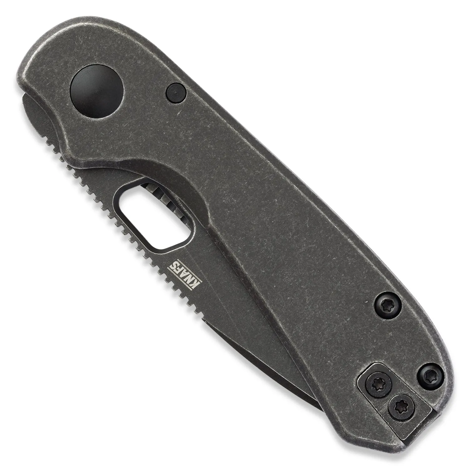 Lander 5 Pocket Knife - Black Stonewash - 8CR14MOV