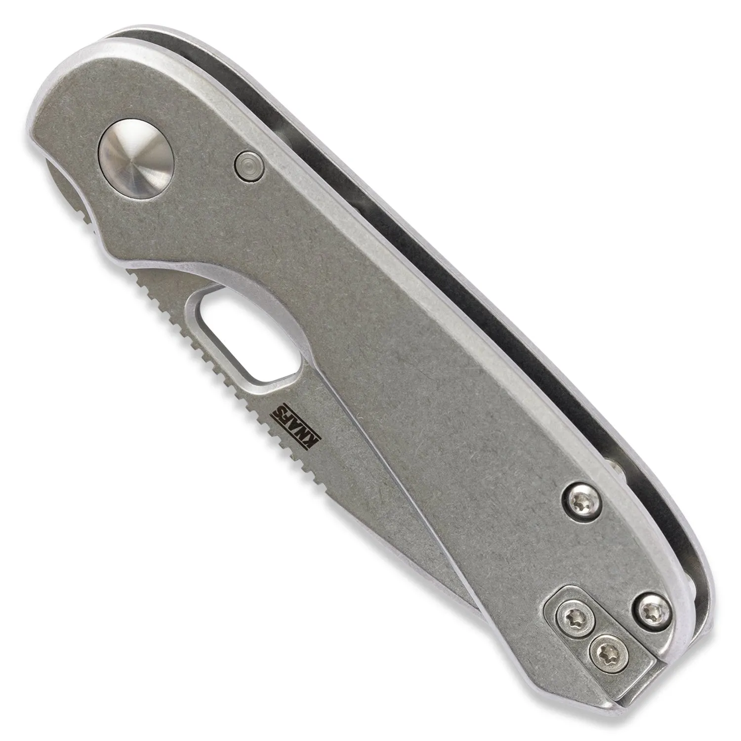 Lander 5 Pocket Knife - Gray Stonewash - 8CR14MOV