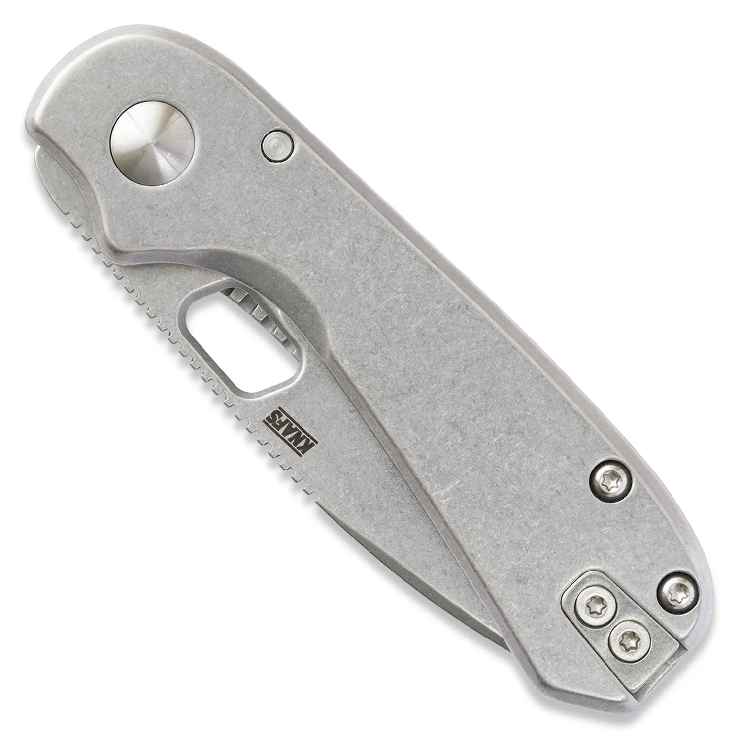 Lander 5 Pocket Knife - Gray Stonewash - 8CR14MOV