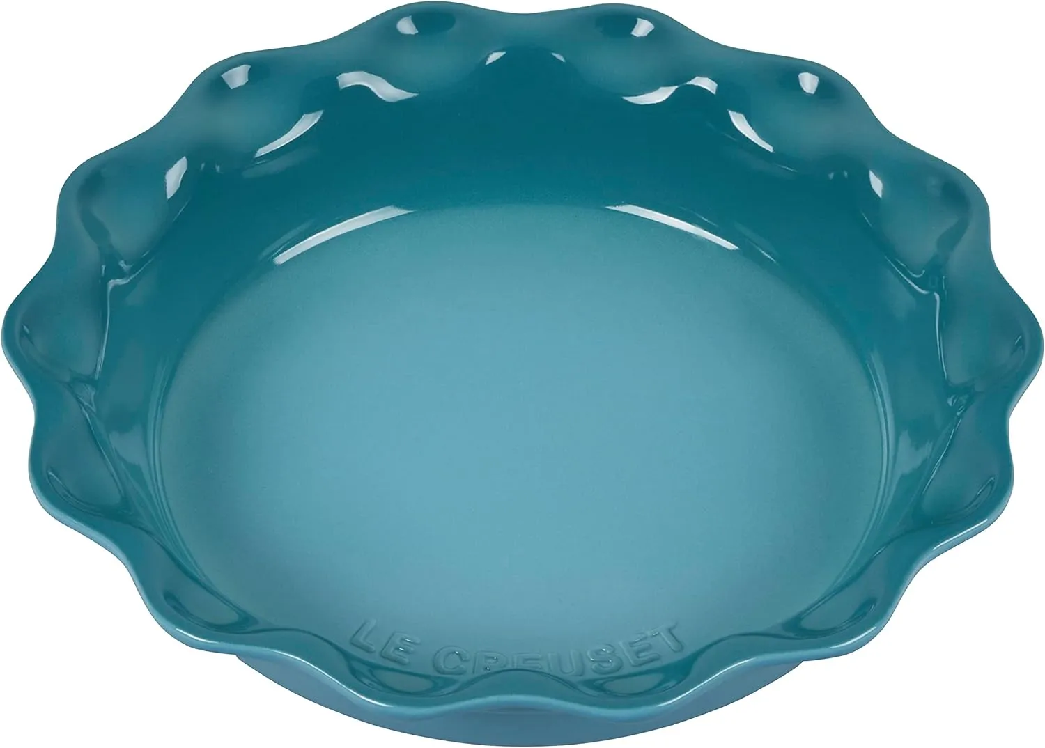 Le Creuset Stoneware 9" Heritage Pie Dish, Caribbean