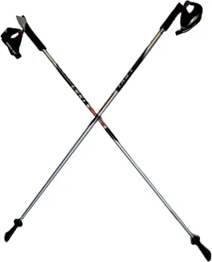 LEKI Nordic Walking Pacer Ultra Lightweight HM Carbon 115cm Silver