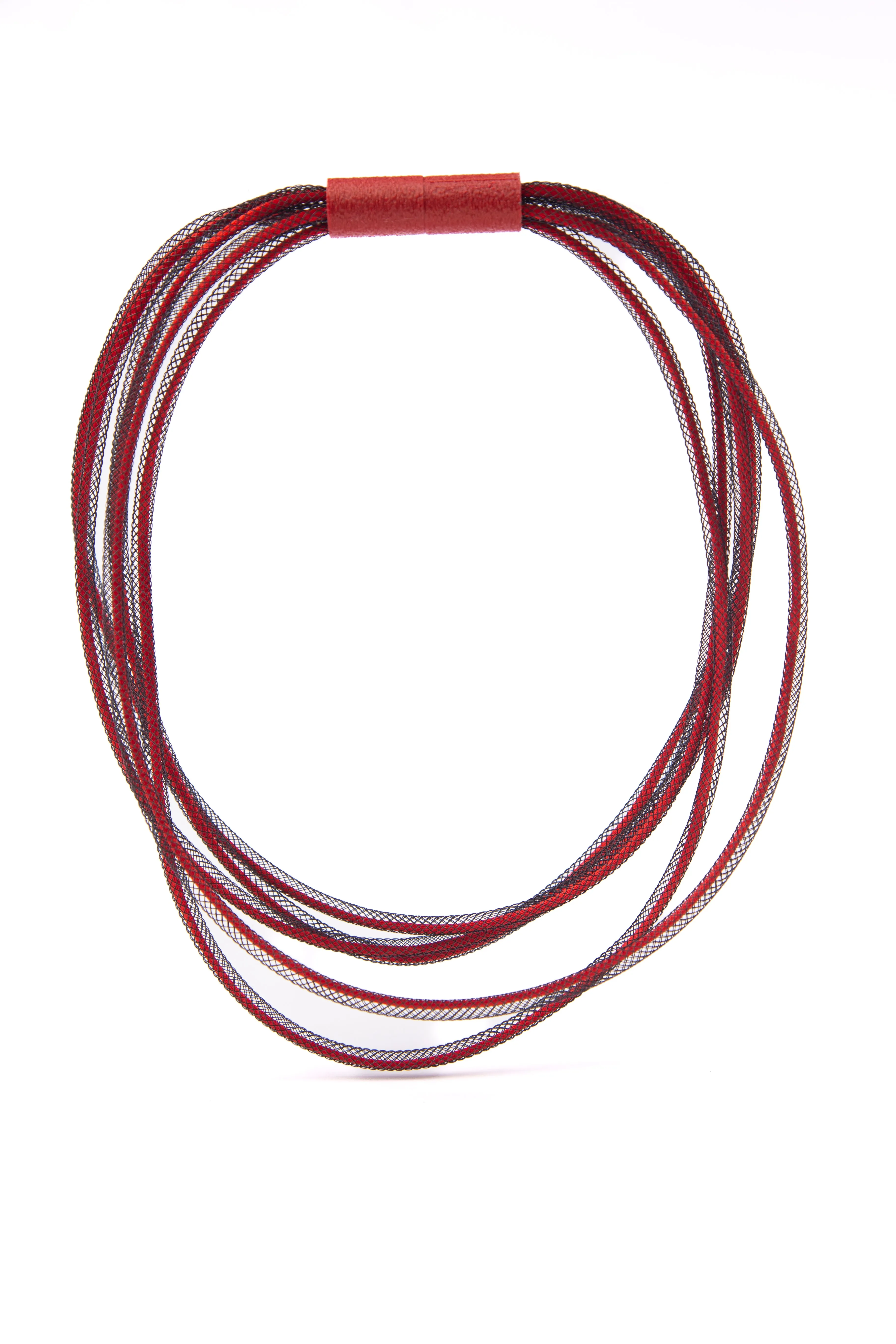 Life Necklace Round - Red *