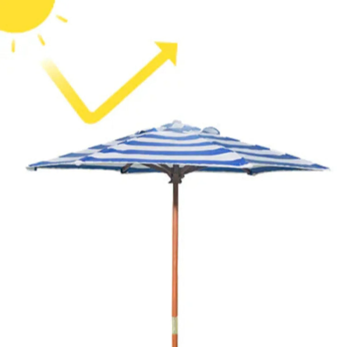 Lifespan Kids Sunset Wooden Picnic Table with Foldable Umbrella