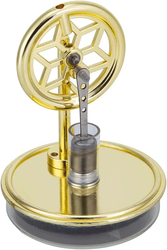 Low-Temperature Stirling Engine Model - DIY Steam Heat Engine