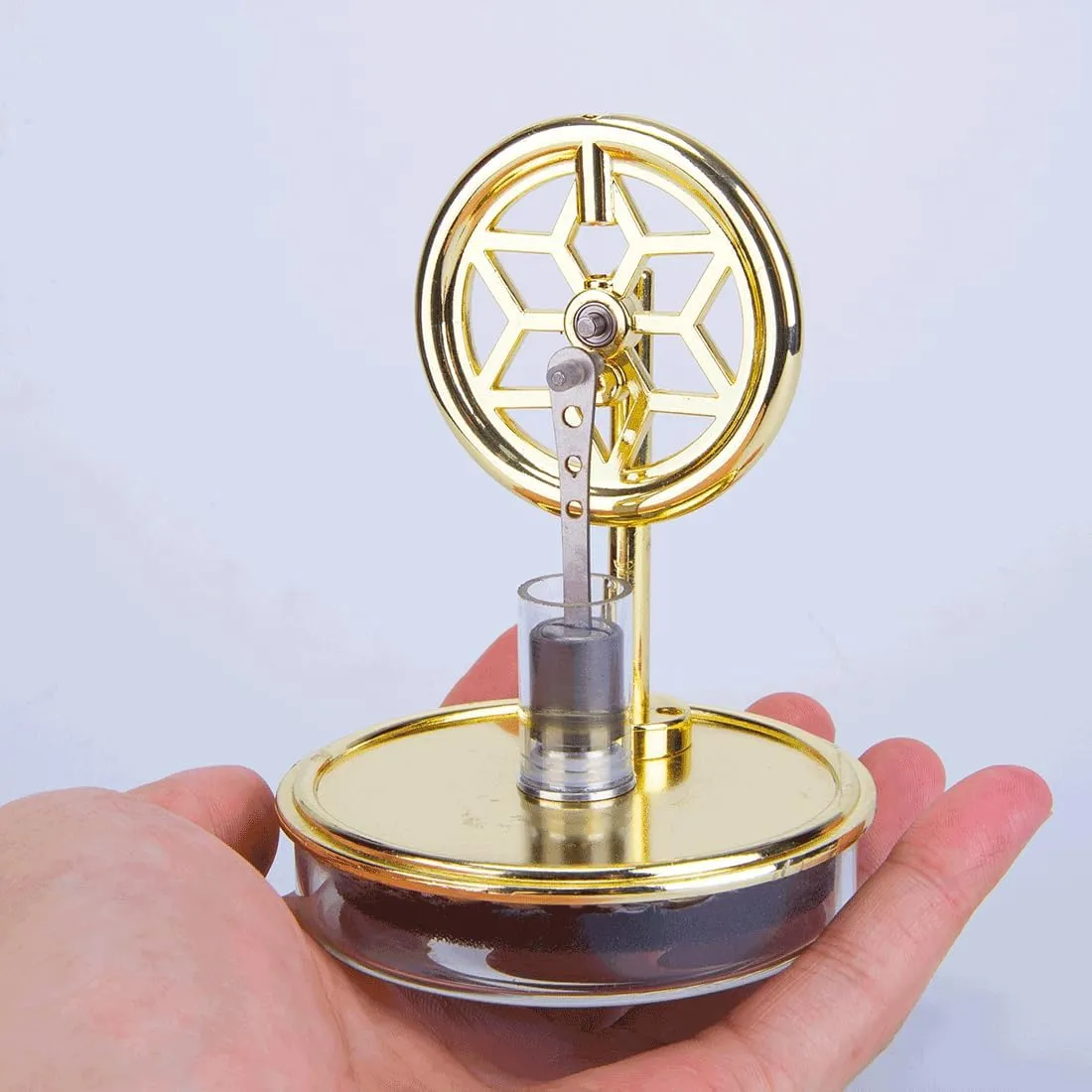 Low-Temperature Stirling Engine Model - DIY Steam Heat Engine