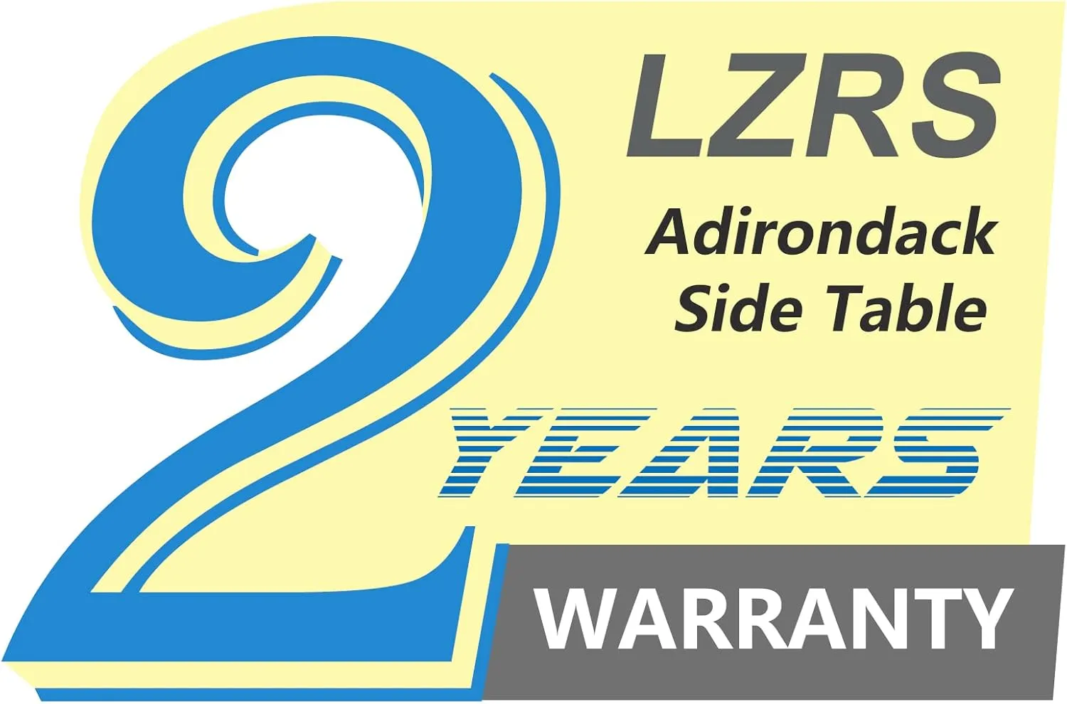LZRS Adirondack Square Outdoor Side Table, Pool Composite Patio Table,HDPE End Tables for Backyard,Pool, Indoor Companion, Easy Maintenance & Weather Resistant(Weathered Wood)