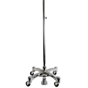 MA-025 Dressmaker Rolling Caster Dress Form Mannequin Chrome Base with Height Adjustable Pole